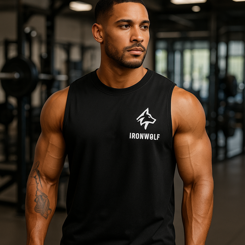IRONWØLF Muscle Tank – Athletic Fit, Maximum Freedom of Movement